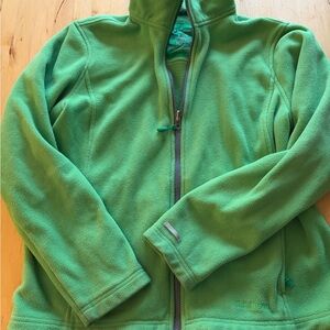 L.L. Bean Women’s Green Fleece Jacket